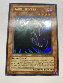Yu-Gi-Oh! DARK HUNTER Unlimited Ultra Rare TDGS-EN033 HP - Image 1