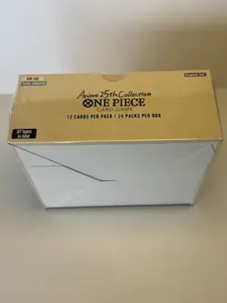 One Piece Eb02 Anime 25th Collection Sealed Booster Box English - Image 2