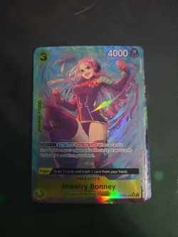 Jewelry Bonney Parallel Foil OP08-105 SR One Piece TCG Two Legends English NM - Image 1