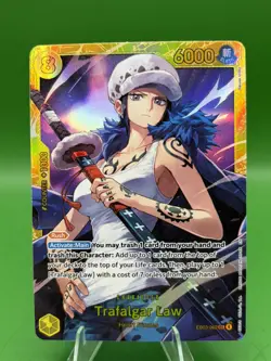 One Piece English EB03-062 Trafalgar Law (SEC) Heroines Edition - Image 1