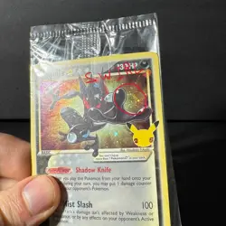 Greninja Gold Star SWSH144 Celebrations Black Star Promo Card Sealed SWIRL - Image 3