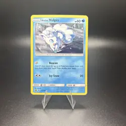 Alolan Vulpix 21a/145 Alternate Art Promo Pokemon Card TCG Near Mint NM - Image 1