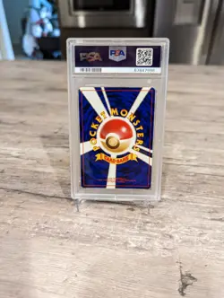 Pokemon PSA 7 NEAR MINT 1999 Rocket's Mewtwo Japanese Gym Challenge Holo Card - Image 3