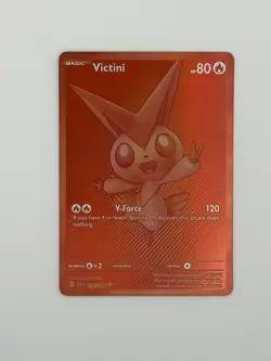 Victini 171/086 SV: Black Bolt Holo Pokemon Card Excellent Condition - Image 3