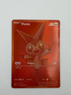 Victini 171/086 SV: Black Bolt Holo Pokemon Card Excellent Condition - Image 4