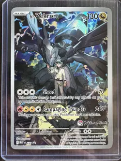 N’s Zekrom 031 Pokemon Center Stamped Promo Card Ascended Heroes - Image 2