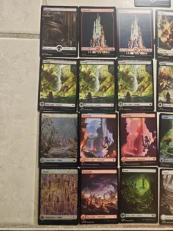 MTG Full Art Land Lot - 25 Card - SNC, BLB, THB, WOE - Image 2