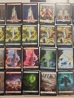 MTG Full Art Land Lot - 25 Card - SNC, BLB, THB, WOE - Image 3