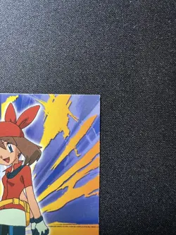 May Pokemon Advanced Topps 2003 Non-Holo Trading Card #7 Vintage Trainer - Image 3