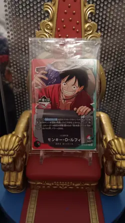 One Piece Card TCG Monkey D. Luffy Ichiban Kuji OP13-001 Leader Promo Limited - Image 1