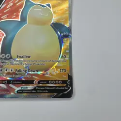 Snorlax V 197/202 Sword & Shield Ultra Rare Full Art Pokemon Card - Image 4