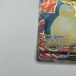Snorlax V 197/202 Sword & Shield Ultra Rare Full Art Pokemon Card - Image 5