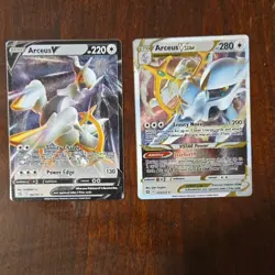 Pokemon Arceus V & Arceus VSTAR (METAL CARDS) - Image 1