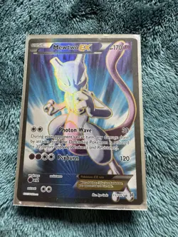 Pokemon Mewto EX XY Breakthrough Full Art Ultra Rare Foil Card #157/162 - Image 1