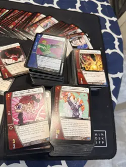 HUGE LOT OF 1500+ DC MARVEL VS SYSTEM TCG CCG CARDS W/ FOIL CARDS! LP - Image 2