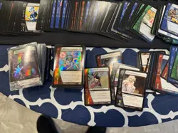 HUGE LOT OF 1500+ DC MARVEL VS SYSTEM TCG CCG CARDS W/ FOIL CARDS! LP - Image 3