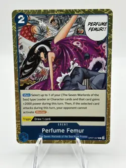 Perfume Femur OP07-057 One Piece TCG Foil R NM - Image 1