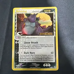 Pokemon Nidoking TCG Reverse Holo Rare EX Dragon Frontiers Card 6/101 - Image 1