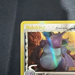 Pokemon Nidoking TCG Reverse Holo Rare EX Dragon Frontiers Card 6/101 - Image 2