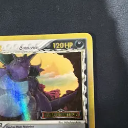 Pokemon Nidoking TCG Reverse Holo Rare EX Dragon Frontiers Card 6/101 - Image 3