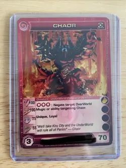 Chaor Chaotic Card Ultra Rare DoP Premium FOIL - Max Power 70E - Image 1