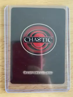 Chaor Chaotic Card Ultra Rare DoP Premium FOIL - Max Power 70E - Image 2