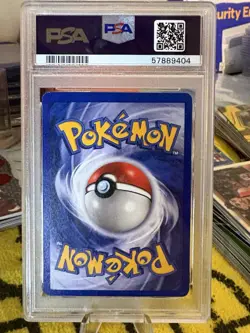 Pokemon Haunter Card 43/130 Base Set 2 PSA 7.5 Vintage 2000 - Image 2