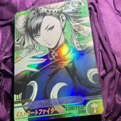 Chun-Li Street FIGHTERS Goddess Beauties Anime Girl Waifu Holo Card - Image 5