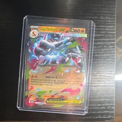 Mega Charizard X EX Pokemon Card Eclipse Set 013/094 Holo Stage 2 360 HP - Image 1