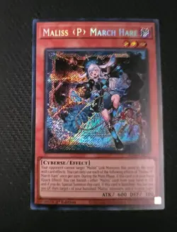 Maliss P March Hare ALIN-EN023 Alliance Insight 1st Edition NM/LP Yugioh card - Image 2