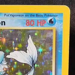 MP Pokemon Jungle Holo Vaporeon 12/64 & Jolteon 4/64 1999 Wizards Cards Lot - Image 5