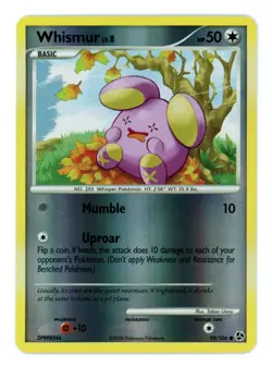 Pokemon Card - Whismur 94/106 - Great Encounters - Reverse Holo - Image 1
