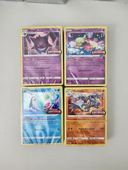 Lost Origin Build and Battle Lot SEALED all (4) Prerelease Promo cards/deck - Image 1