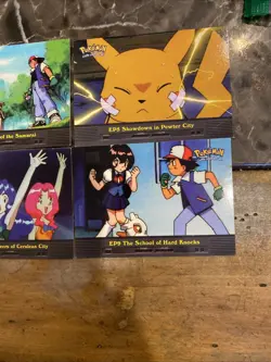 2000 Topps Pokemon Tv Cards Episode 3,4,5,6,7 And 9 Great Condition!! - Image 2