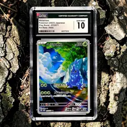 ✨ CGC Gem Mint 10 ✨ Heracross 072/071 AR Art Rare Clay Burst sv2D Pokemon Card - Image 1