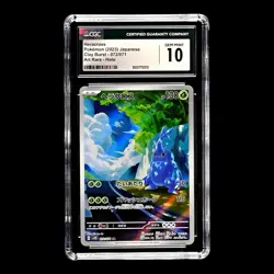 ✨ CGC Gem Mint 10 ✨ Heracross 072/071 AR Art Rare Clay Burst sv2D Pokemon Card - Image 2
