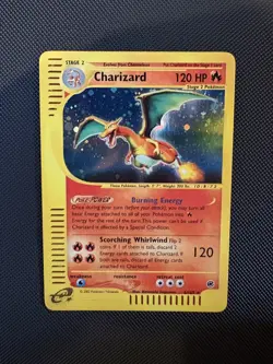 Charizard 6/165 Expedition 2002 Base set Holo Rare E-Series Pokemon Card TCG - Image 1