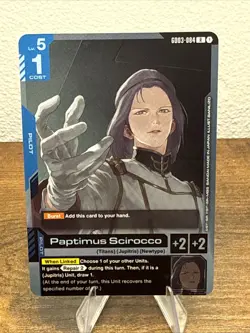 Paptimus Scirocco Foil - GD03-084 - Gundam TCG Card Game - Image 1