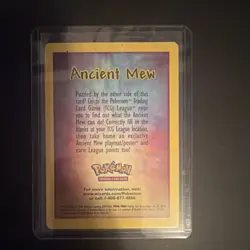 Pokemon Ancient Mew Holo Promo Card 1999 English Wizards of the Coast - Image 2