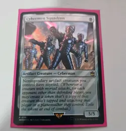 Cybermen Squadron (Surge Foil) Universes Beyond: Doctor Who Foil - Image 1