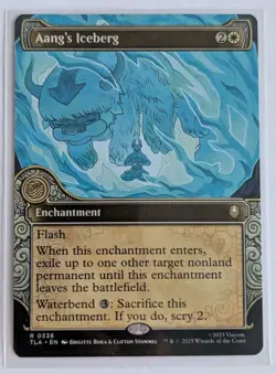 Aang's Iceberg (Showcase) Avatar: The Last Airbender - MTG RARE - Image 1