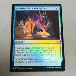An Offer You Can't Refuse (Foil) - FDN - Uncommon - MTG Magic Pack fresh - Image 1