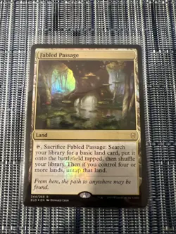 Fabled Passage - Throne of Eldraine - Foil - NM - Mtg - Image 1