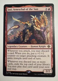 x1 Inti, Seneschal of the Sun LCI MTG 156 RARE M/NM 1x - Image 1