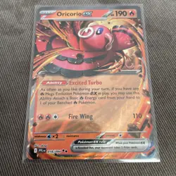 Pokemon- Oricorio ex - 018/094 - ME02: Phantasmal Flames (PFL) Double Rare - Image 1
