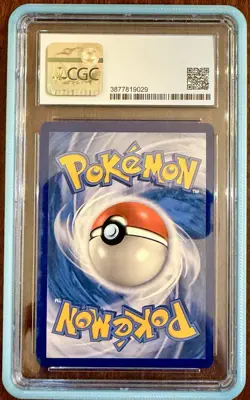 CGC 9 Mint 2020 POKEMON SWSH020 PROMO FIGURE Collection PIKACHU W/ Slab guard - Image 2