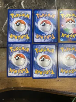 6 Jigglypuff Pokemon Cards 1 Chinese 1 Japanese And 4 English 1 Pokeball Holo - Image 4