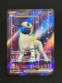 Pokemon Card Absol EX 214/197 Full Art Ultra Rare Obsidian Flames - Image 1