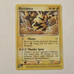 Electabuzz 35/100 Sandstorm E-Reader Vintage Pokemon TCG NEAR MINT / VERY LP - Image 1
