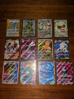 Ultra Rare Pokemon Secret & Promo Full Art Lot (12 Total) Modern TCG (Lot 787) - Image 1